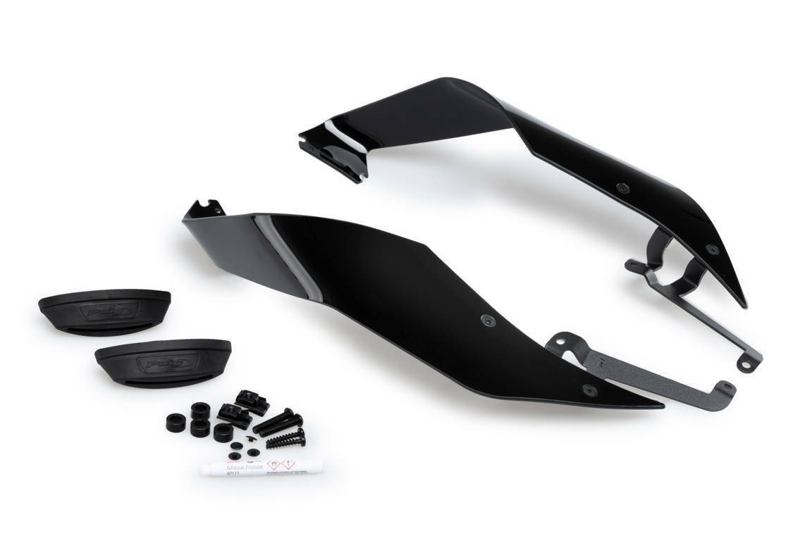 Puig Downforce Side Spoilers Black Yam - 21223N