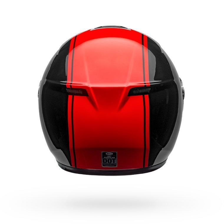 Bell SRT Modular Helmet Ribbon Gloss Black/Red Black