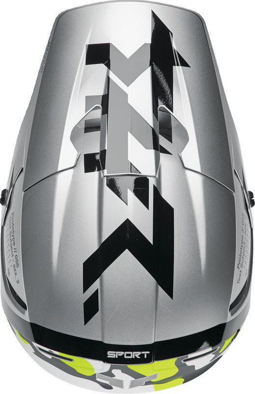 Thor Reflex Sport Riot MIPS Gray Acid Helmet