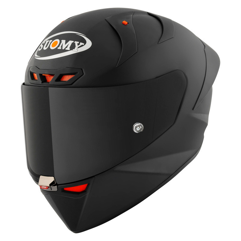 Suomy S1-XR GP Matte Black Helmet - Speed Addicts
