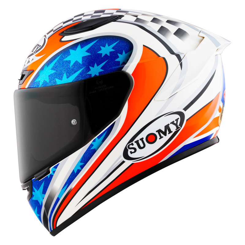 『ラズベリー』MOTONIMO 01×1.02✖︎3 Suomy Track-1 Troy Bayliss '02 Replica Helmet - Speed Addicts