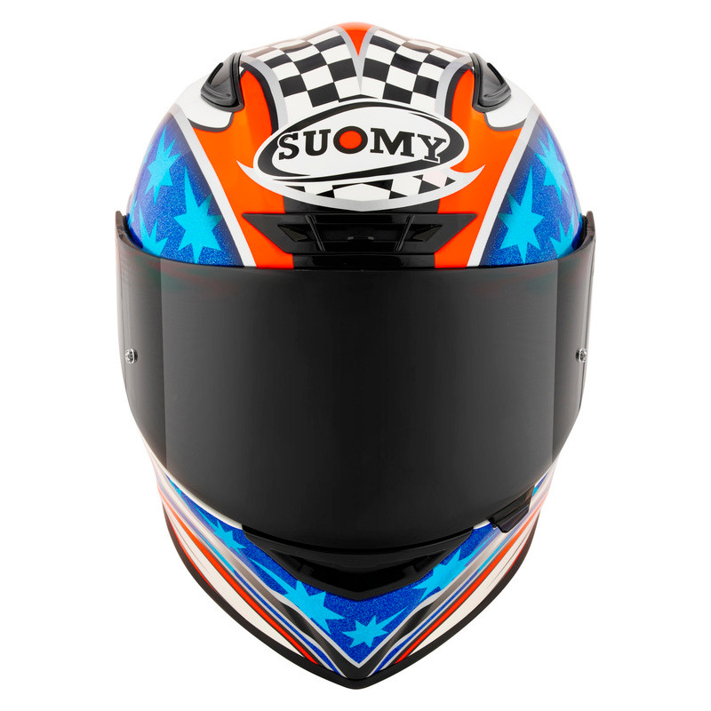 帽子 Baomy Suomy Track-1 Troy Bayliss '02 Replica Helmet - Speed Addicts