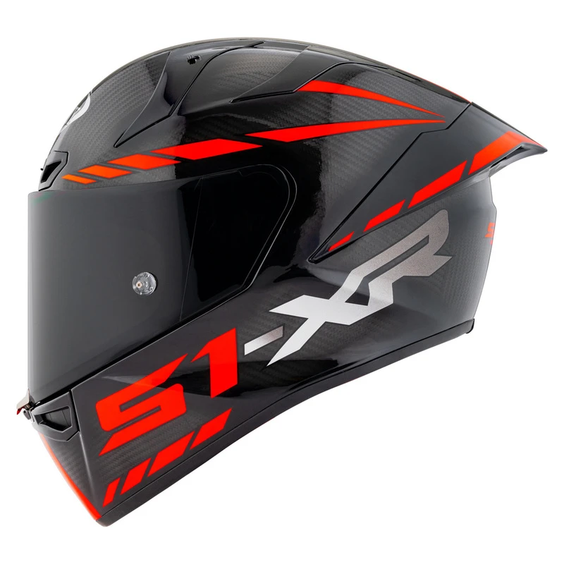 Suomy S1-XR GP Carbon Hyper Red Helmet - Speed Addicts