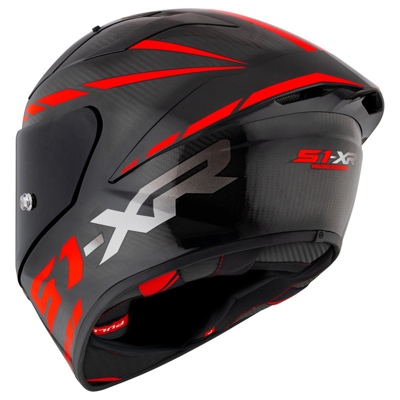 Suomy S1-XR GP Carbon Hyper Red Helmet - Speed Addicts