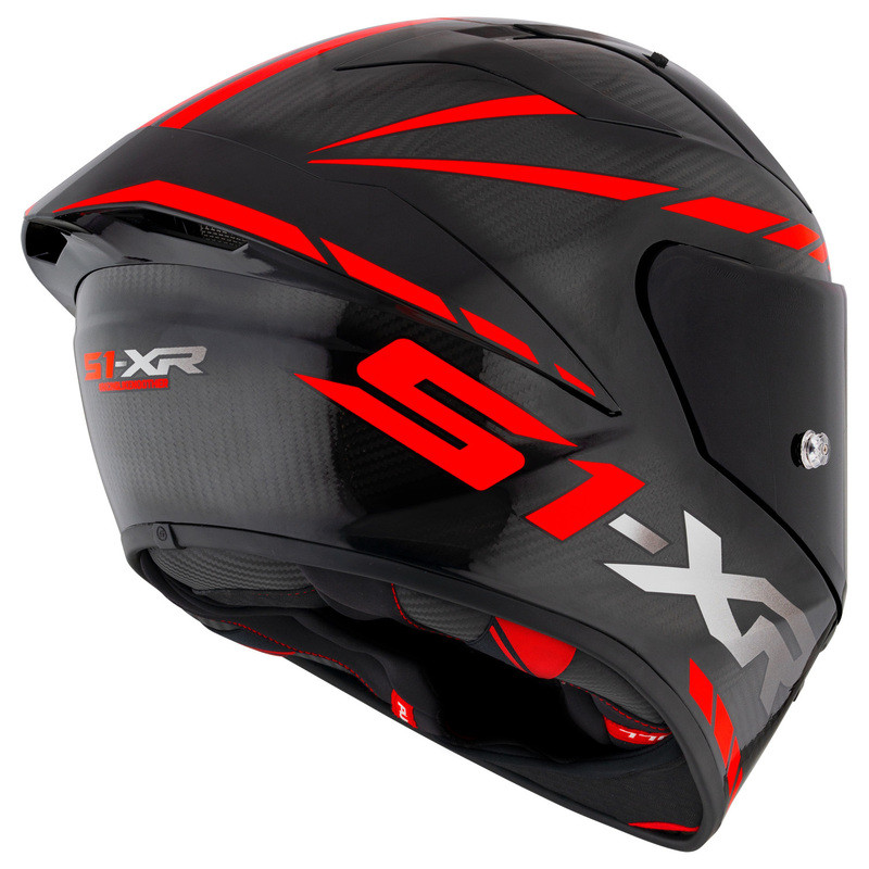 Suomy S1-XR GP Carbon Hyper Red Helmet - Speed Addicts