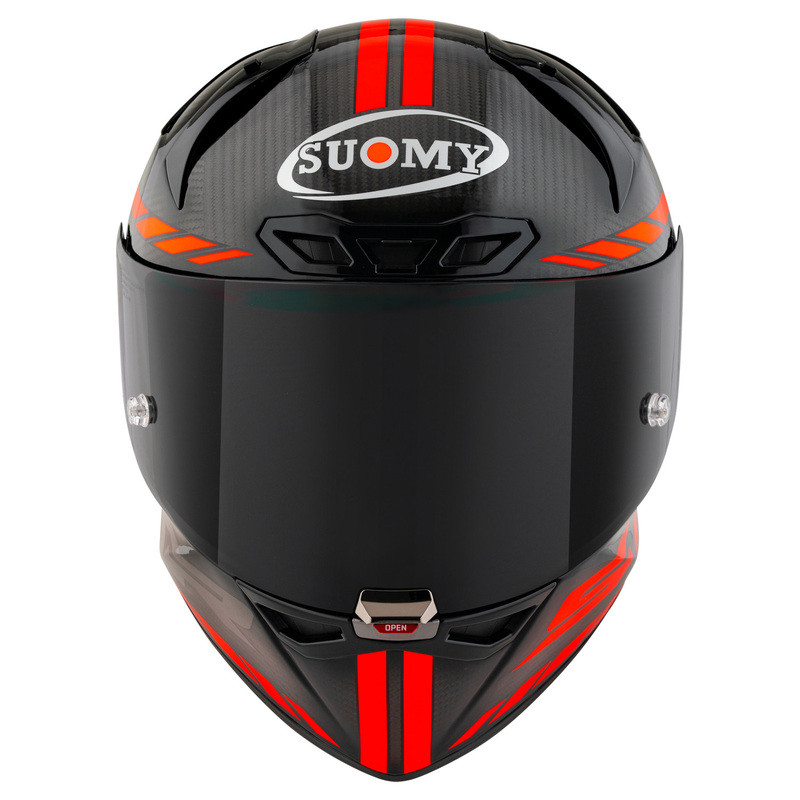 Suomy S1-XR GP Carbon Hyper Red Helmet - Speed Addicts