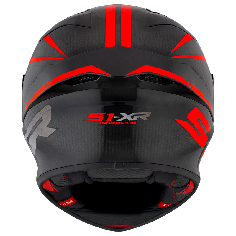 Suomy S1-XR GP Carbon Hyper Red Helmet - Speed Addicts