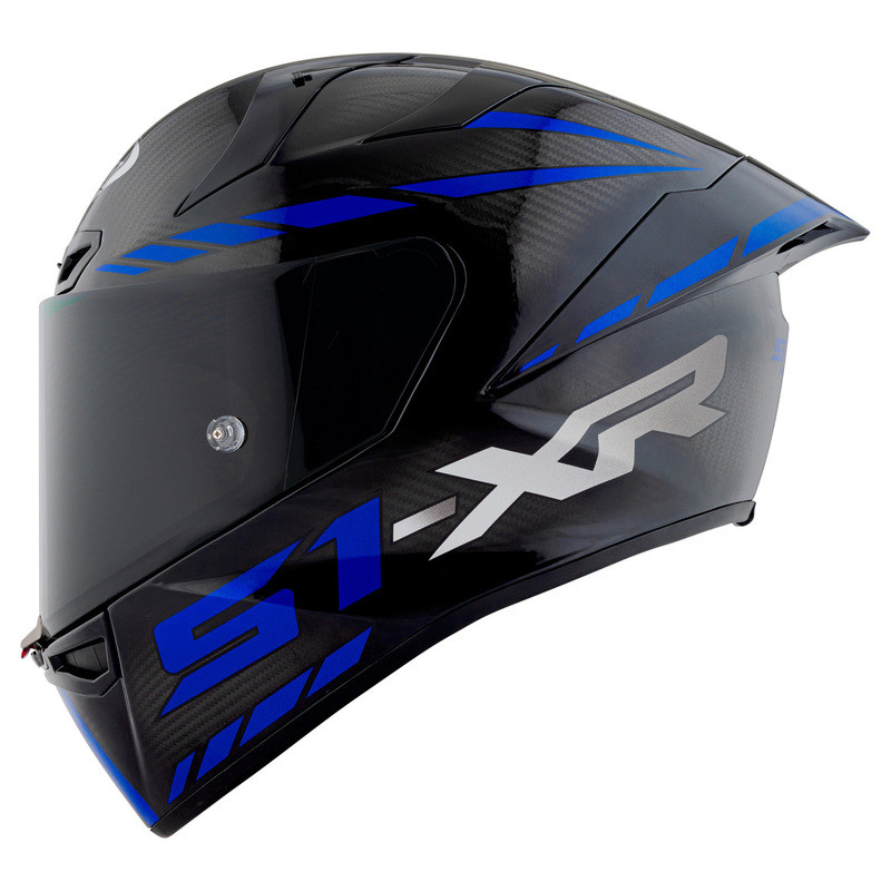 Suomy S1-XR GP Carbon Hyper Blue Helmet - Speed Addicts