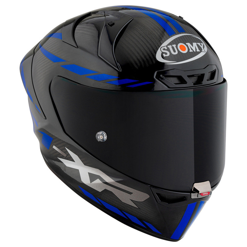 Suomy S1-XR GP Carbon Hyper Blue Helmet - Speed Addicts