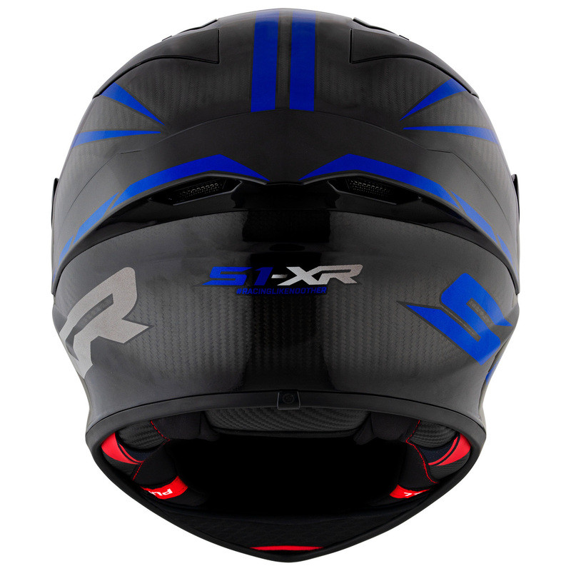Suomy S1-XR GP Carbon Hyper Blue Helmet