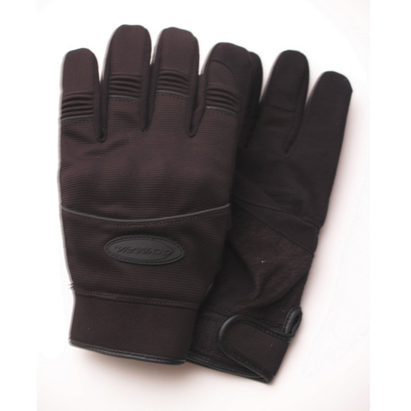 Olympia 790 Mens Air Throttle Black Mesh Back Sport Gloves