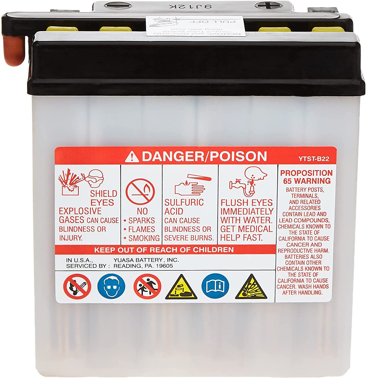 Yuasa 12N5-4B Battery