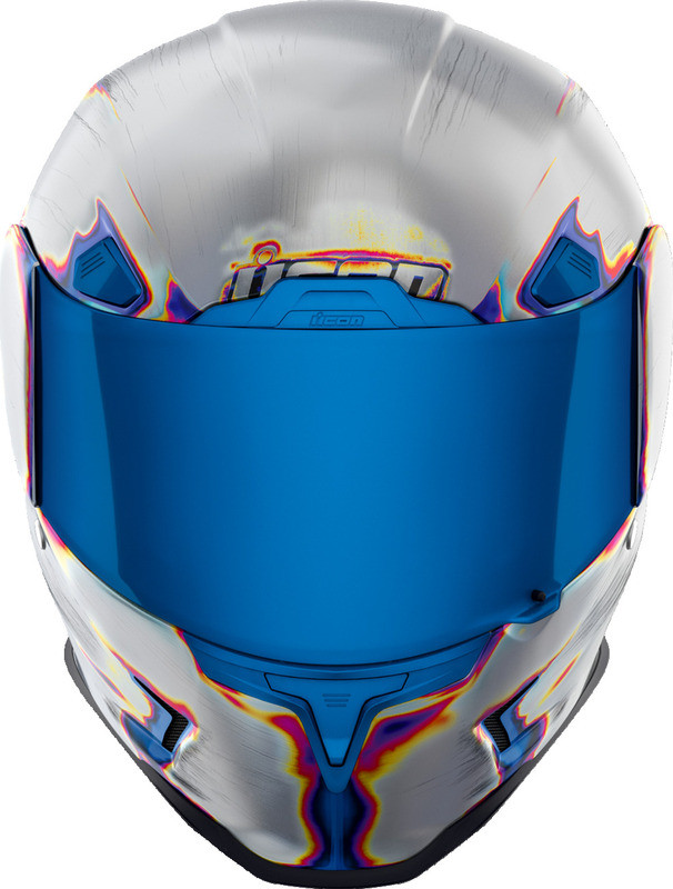 Icon Airframe Pro Re-Entry Silver Helmet