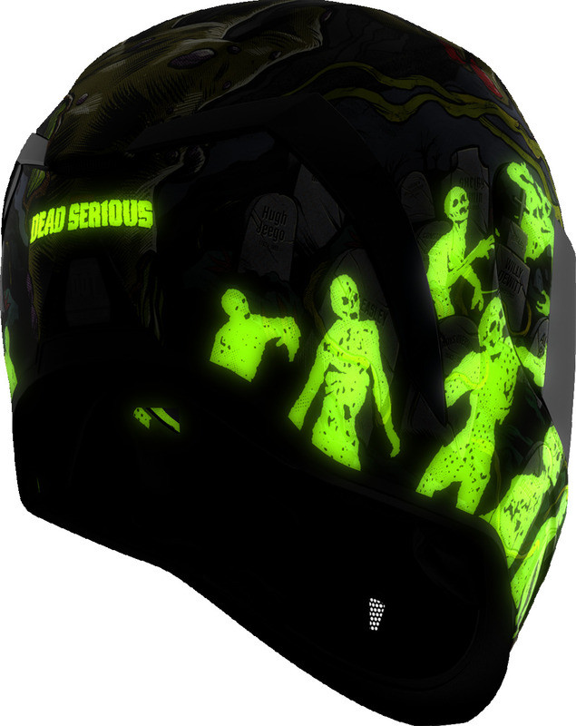 Icon Airform Dead Serious Black Helmet