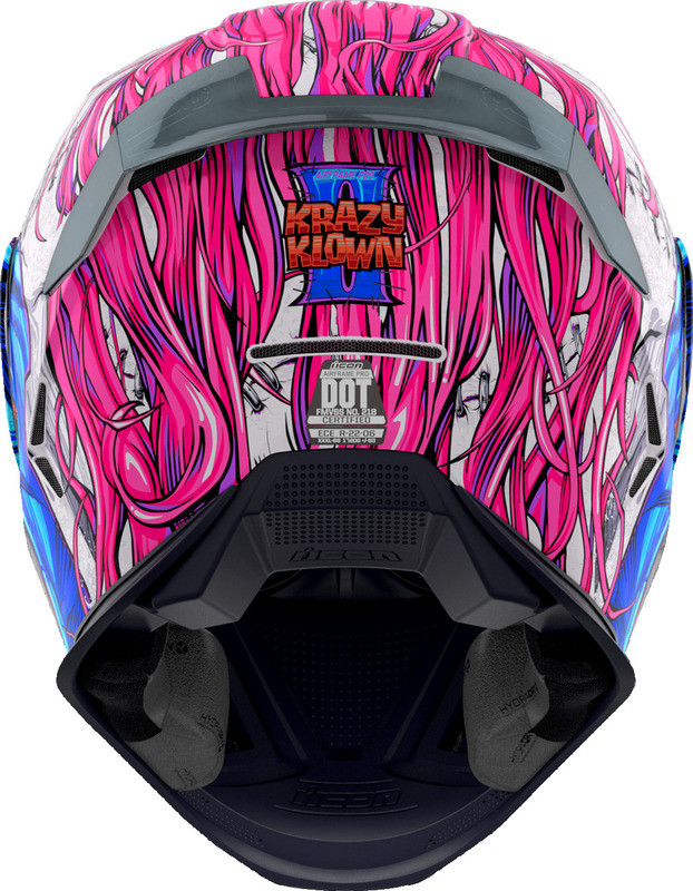 Icon Airframe Pro Krazy Klown 2 Pink Helmet