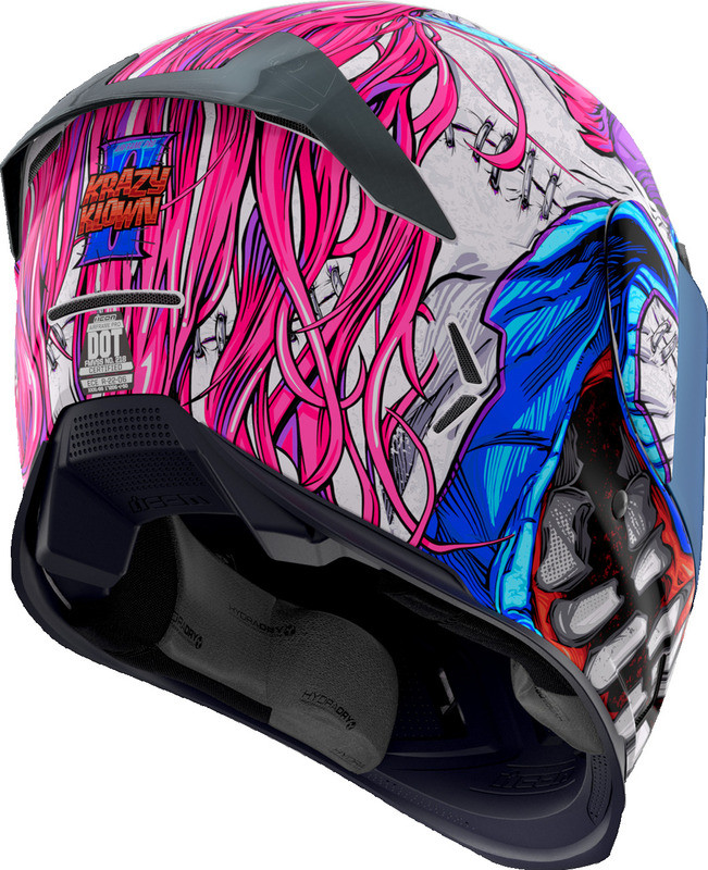 Icon Airframe Pro Krazy Klown 2 Pink Helmet - Speed Addicts