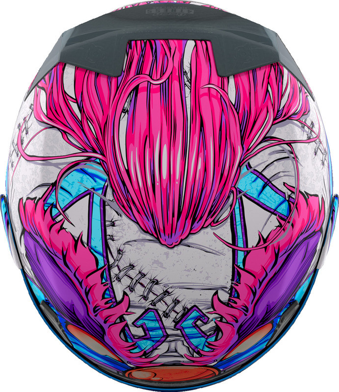 Icon Airframe Pro Krazy Klown 2 Pink Helmet - Speed Addicts