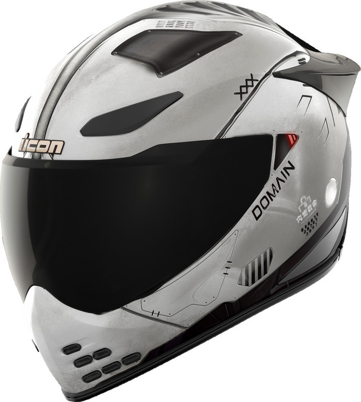 Icon Domain Future Proof Gray Helmet - Speed Addicts