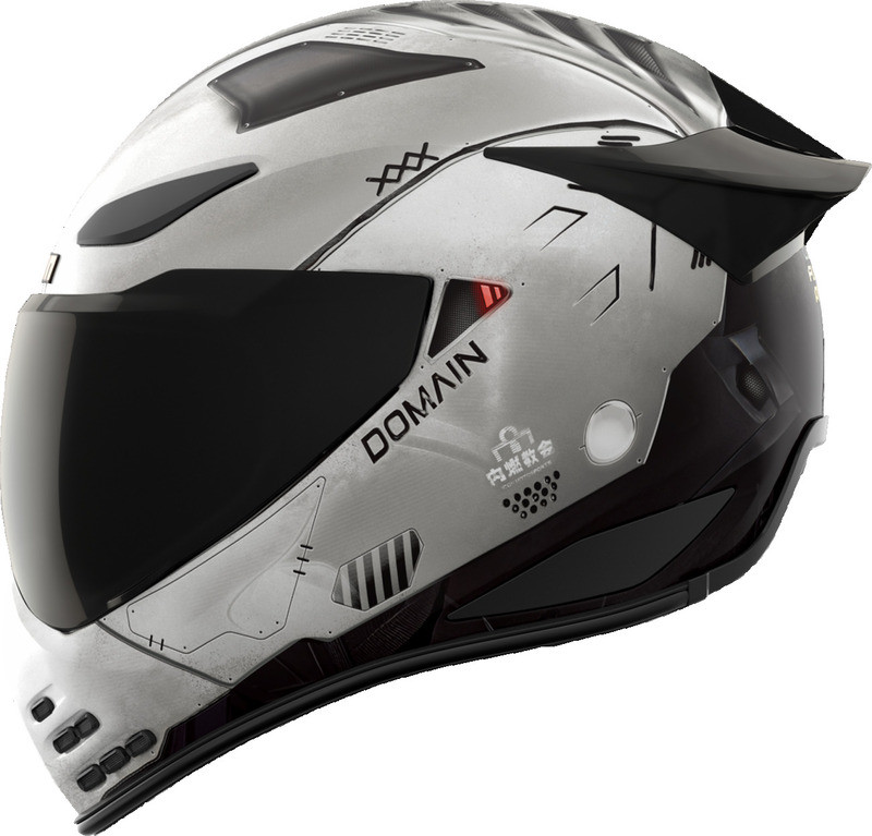 ICON GRAVITAS ヘルメット M.Lサイズ Icon Domain Full Face Helmet Gravitas Black – HelmetCountry.com