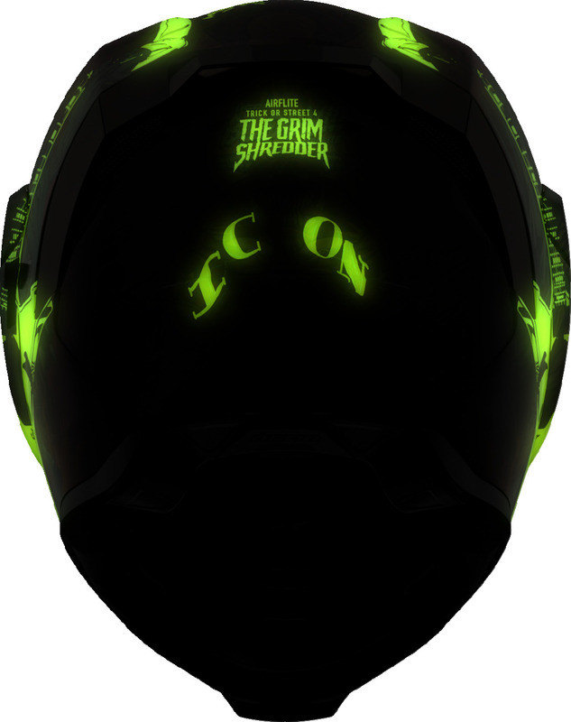 Icon Airflite Trick or Street 4 Black Helmet