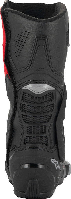 Alpinestars SMX-6 V3 Vented Black Silver Red Boots - Speed Addicts