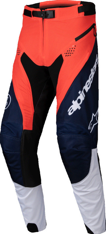 Alpinestars Pro-Dura Navy Hot Orange White Pants