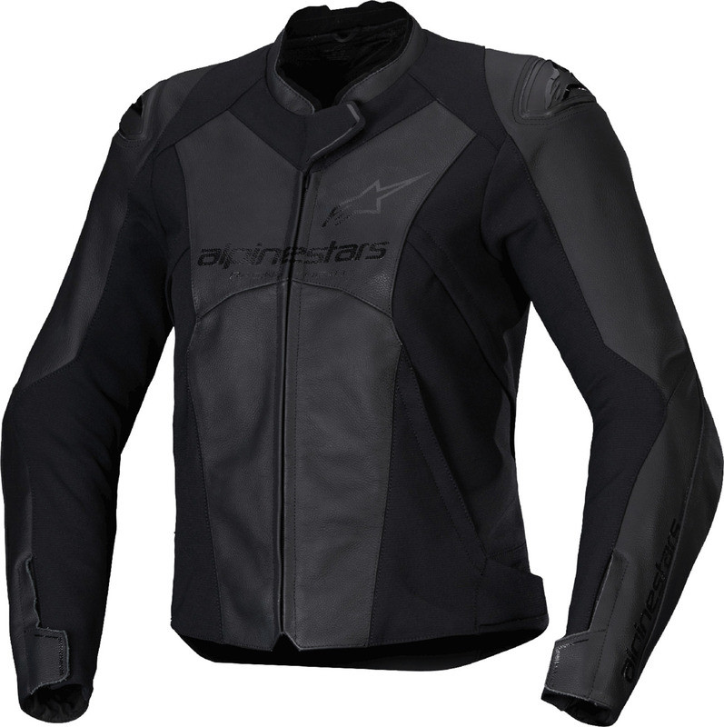 Alpinestars Stella Faster V3 Black Leather Jacket