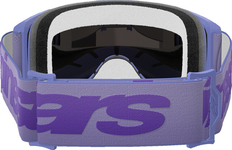 Alpinestars Vision 5 Wordmark Purple Blue Mirror Goggles