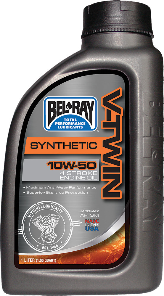 Bel-Ray V-Twin Synthetic Engine Oil 10W-50 1L - 96915-BT1