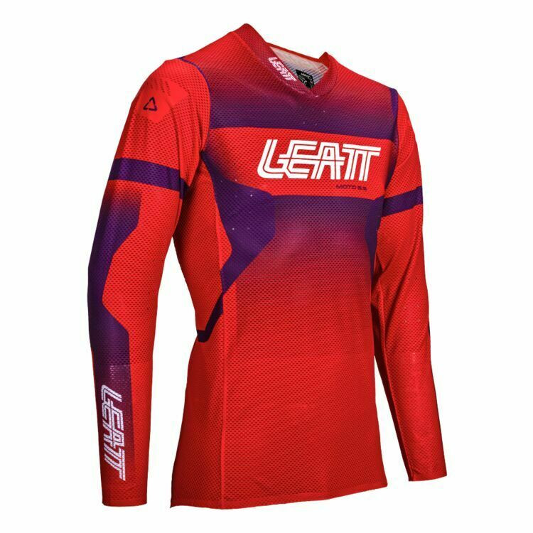 Leatt Moto 5.5 V25 UltraWeld SunBurn Jersey