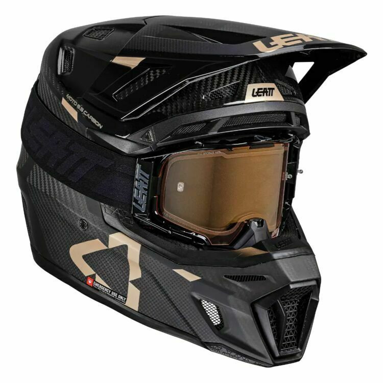 Leatt Moto 9.5 V25 Carbon Helmet Kit