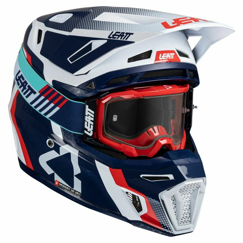 Leatt Moto 8.5 V25 Royal Helmet Kit