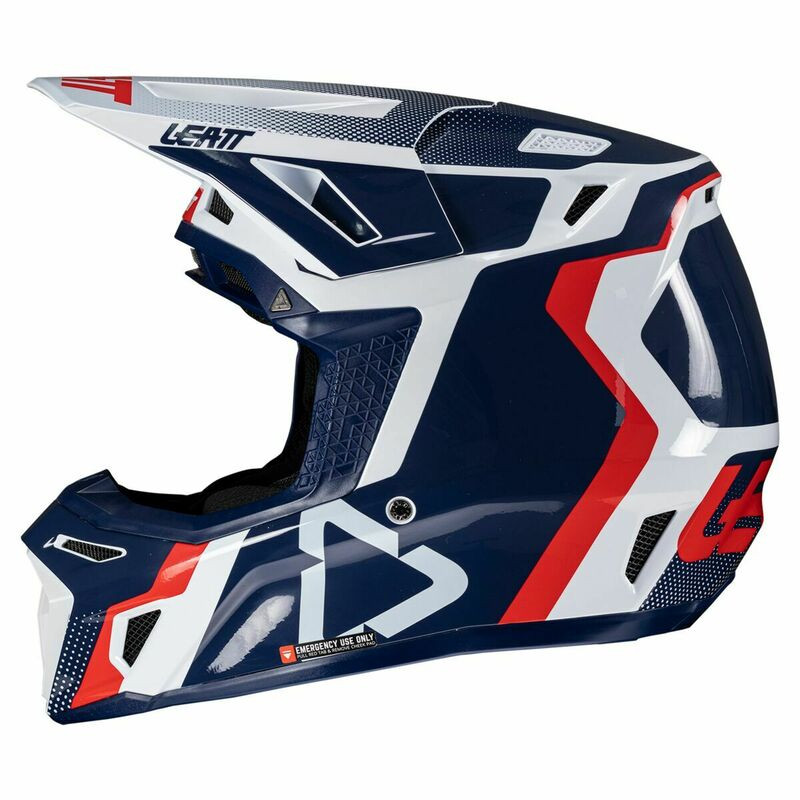 Leatt Moto 8.5 V25 Royal Helmet Kit - Speed Addicts