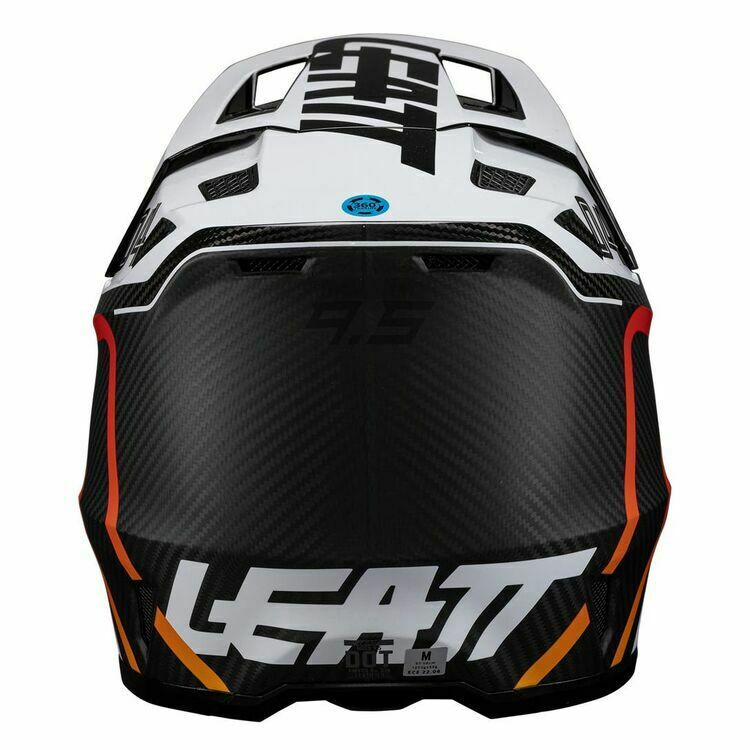 Leatt Moto 9.5 V25 Carbon White Helmet Kit Speed Addicts