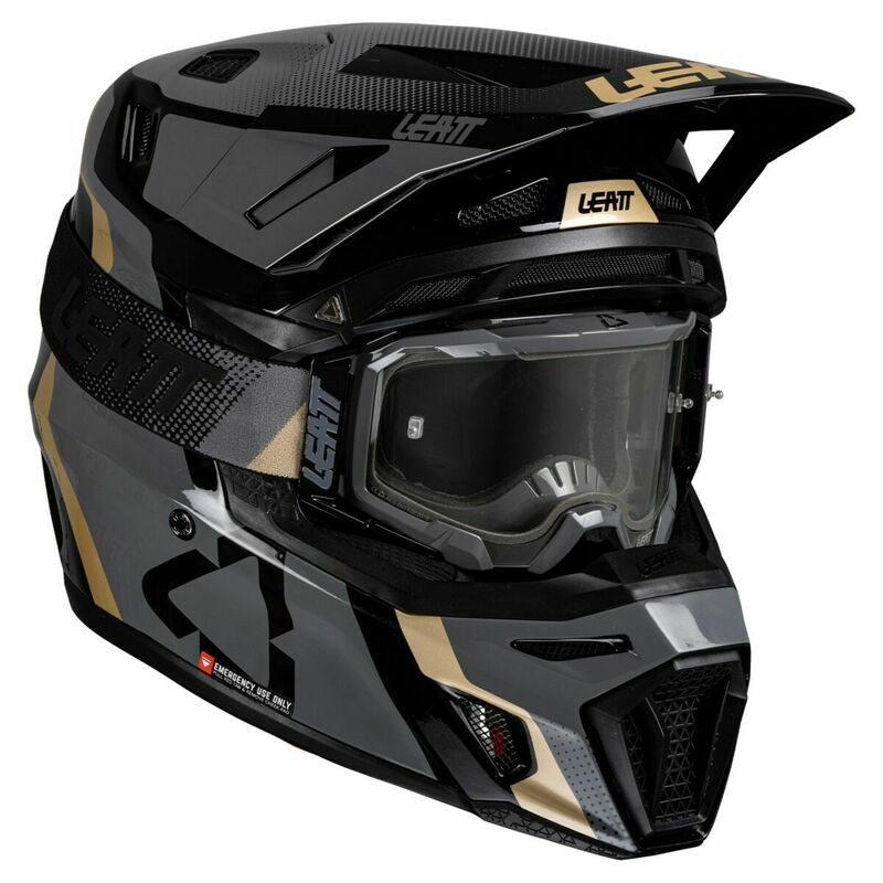 Leatt Moto 8.5 V25 Black Helmet Kit