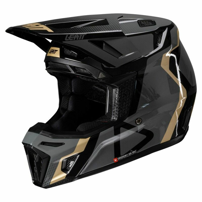 Leatt Moto 8.5 V25 Black Helmet Kit