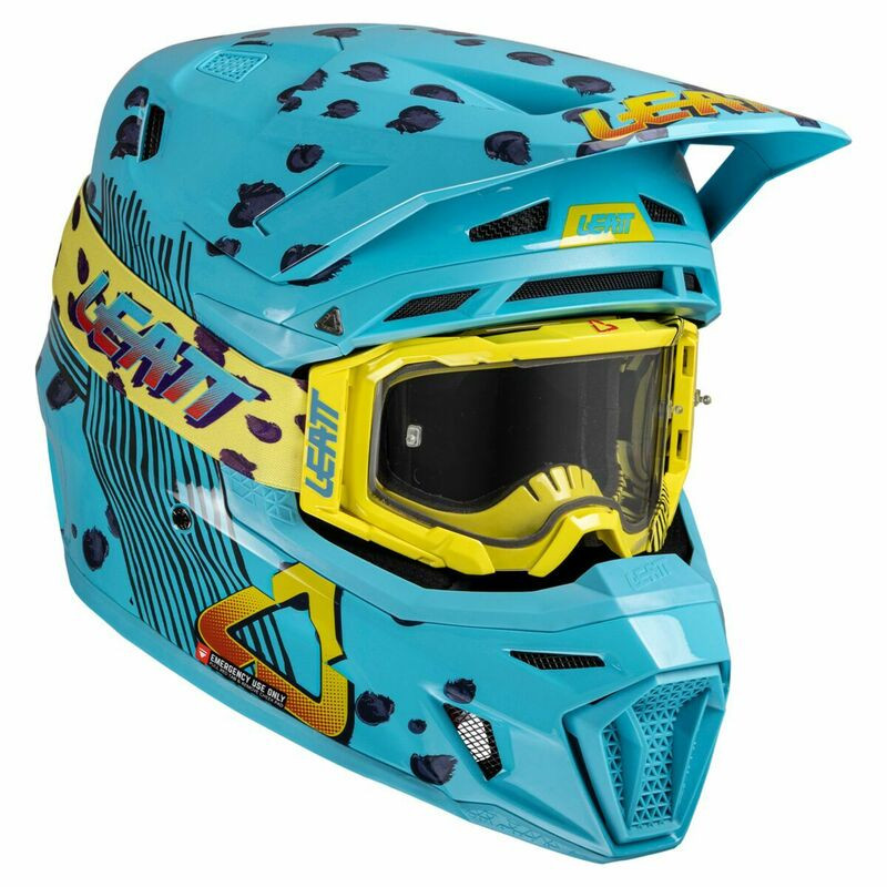 Leatt Moto 8.5 V25 Cheetah Helmet Kit - Speed Addicts