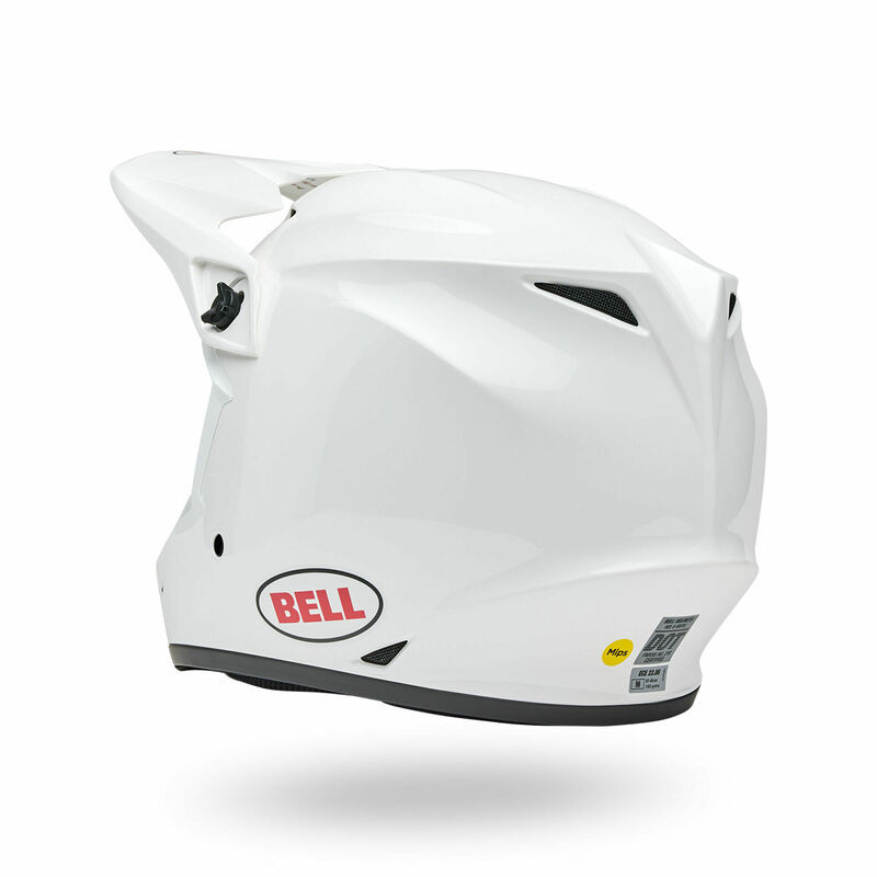 Bell MX-9 Mips White Helmet