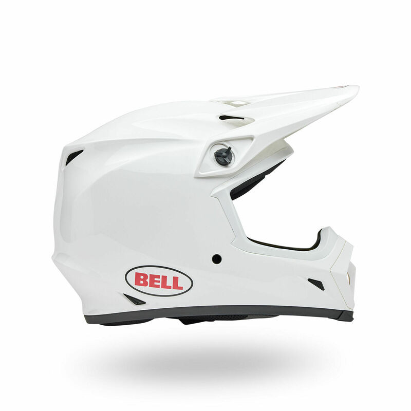 Bell MX-9 Mips White Helmet