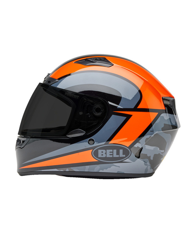 Bell Qualifier DLX Mips Blitz Orange Black Helmet