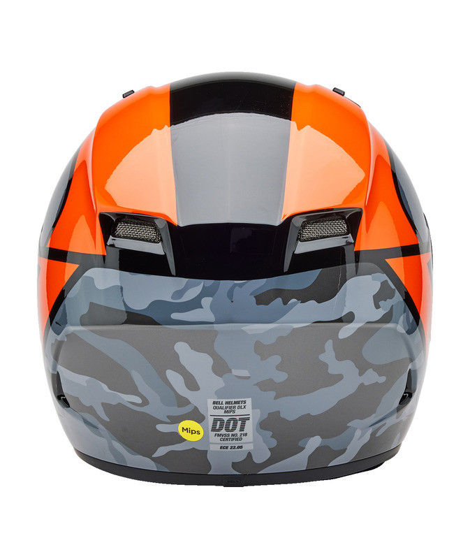 Bell Qualifier DLX Mips Blitz Orange Black Helmet - Speed Addicts