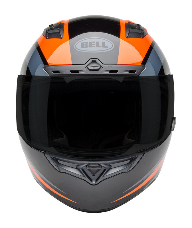 Bell Qualifier DLX Mips Blitz Orange Black Helmet