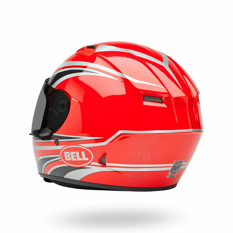 Bell Qualifier Conduit Charcoal Candy Red Helmet