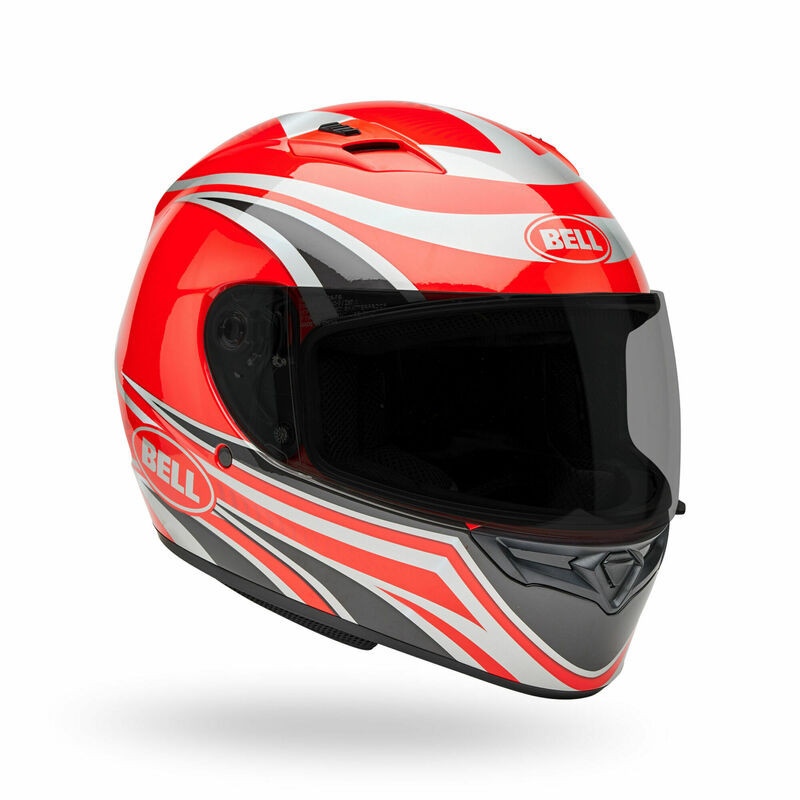 Bell Qualifier Conduit Charcoal Candy Red Helmet