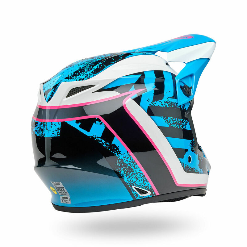 Bell MX-9 Mips Breakdance Blue Pink Helmet - Speed Addicts