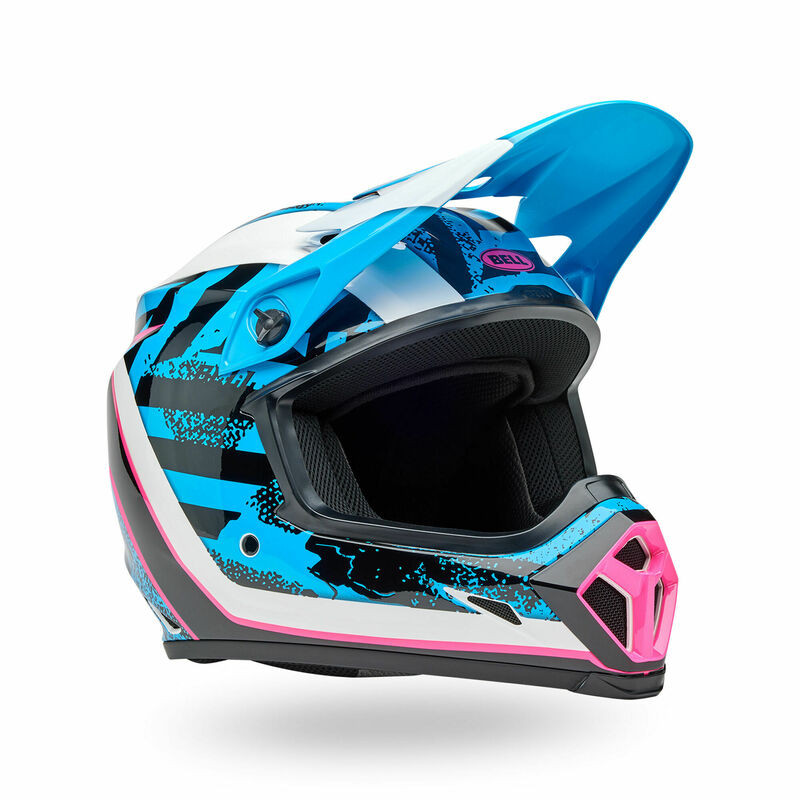 Bell MX-9 Mips Breakdance Blue Pink Helmet