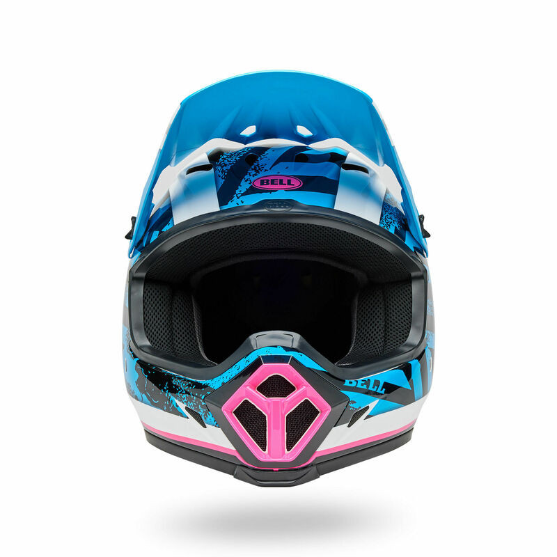Bell MX-9 Mips Breakdance Blue Pink Helmet