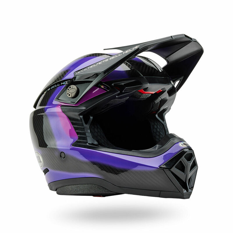 Bell Moto-10 Spherical Flare Gloss Purple Helmet
