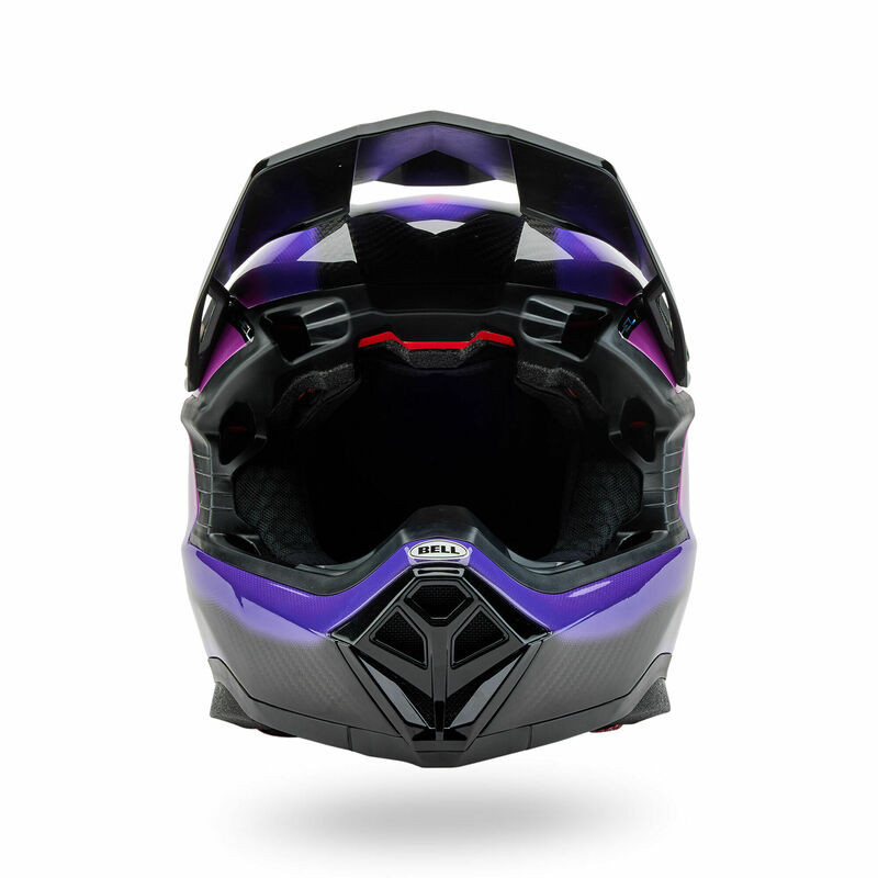 Bell Moto-10 Spherical Flare Gloss Purple Helmet - Speed Addicts