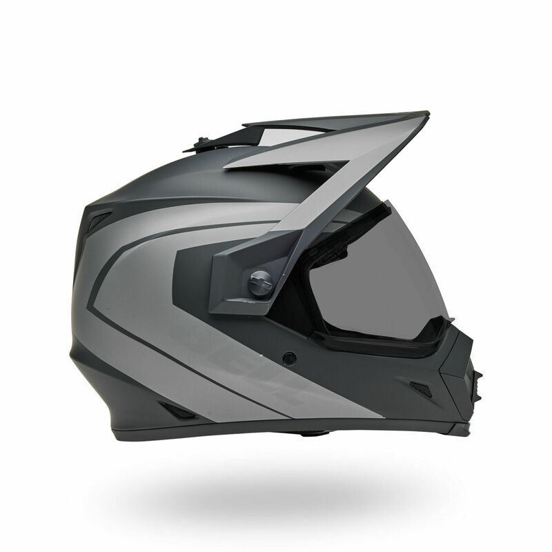 Bell MX-9 Adventure Mips Blackout Matte Black Gray Helmet